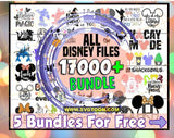 17000 Files Bundle, Princess SVG set, Font Svg Png Dxf, Cutting files