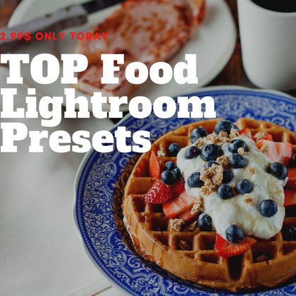 TOP 8 Mobile Lightroom Presets Food Blog