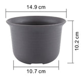 T4U Plastic Round flowerpot for cactus succulent Planter flower pots bonsai pot Plant Pot garden decoration