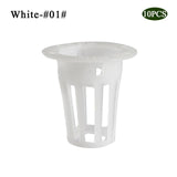 10pcs High Quality Heavy Duty Mesh Pot Net Cup Basket Hydroponic Aeroponic Plant Grow Garden Clone Garden Tools