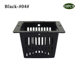 10pcs High Quality Heavy Duty Mesh Pot Net Cup Basket Hydroponic Aeroponic Plant Grow Garden Clone Garden Tools