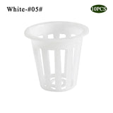 10pcs High Quality Heavy Duty Mesh Pot Net Cup Basket Hydroponic Aeroponic Plant Grow Garden Clone Garden Tools