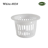 10pcs High Quality Heavy Duty Mesh Pot Net Cup Basket Hydroponic Aeroponic Plant Grow Garden Clone Garden Tools