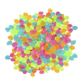 Luminous Stones 100/200/300/500 PCS Pathway Stones Glow in the Dark Garden Pebbles Walkways Aquarium Plants Garden Yard Decor