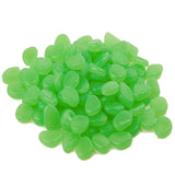 Luminous Stones 100/200/300/500 PCS Pathway Stones Glow in the Dark Garden Pebbles Walkways Aquarium Plants Garden Yard Decor