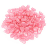 Luminous Stones 100/200/300/500 PCS Pathway Stones Glow in the Dark Garden Pebbles Walkways Aquarium Plants Garden Yard Decor