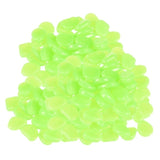 50pcs/lot Garden Yard Decor Luminous Stones Glow In Dark Garden Pebbles Glow Stones Rocks For Walkways Garden Path Patio Lawn