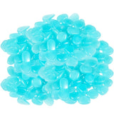 50pcs/lot Garden Yard Decor Luminous Stones Glow In Dark Garden Pebbles Glow Stones Rocks For Walkways Garden Path Patio Lawn