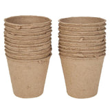 Seedling Starter Trays Biodegradable Pulp Pots Eco-Friendly Nursery Plates Garden Accessaries