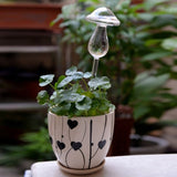 New Cute House Plants Flowers Automatic Water Feeder Auto Watering Devices Transparent Glass Water Feeder 6 Shape