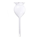 New Cute House Plants Flowers Automatic Water Feeder Auto Watering Devices Transparent Glass Water Feeder 6 Shape