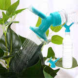 2In1 Plastic Sprinkler Nozzle For Flower Waterers Bottle Watering Cans Sprinkler