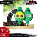 25m Micro Drip Irrigation System Plant Automatic Spray Greenhouse Watering Kits Garden Hose Adjustable Dripper Sprinkler XJ
