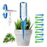 12Pcs/set Useful Self Watering Adjustable Stakes System Vacation Plant Waterer Automatic Irrigation Tool