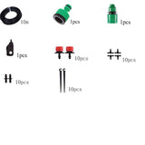 30m Automatic Micro Drip Irrigation System Garden Irrigation Spray Self Watering Kits with Adjustable Dripper