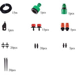 30m Automatic Micro Drip Irrigation System Garden Irrigation Spray Self Watering Kits with Adjustable Dripper