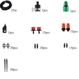 30m Automatic Micro Drip Irrigation System Garden Irrigation Spray Self Watering Kits with Adjustable Dripper