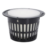 10Pcs Mesh Pot Net Cup Basket Hydroponic System Garden Plant Grow Vegetable Cloning Foam Insert Seed Germinate Nursery Pots
