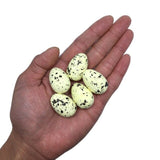 20PCS 3CM Simulation Foam Bird Egg Simulation Egg Model Photography Prop DIY garden Supplies rock Decorative Pebbles Yard Decor