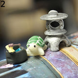 3Pcs Dollhouse Bonsai Craft Micro Landscape DIY Flower Pot Miniature Decor Set Yard & Garden Decor