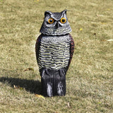Outdoor Hunting Plastic Fake Owl Crow Decoys Garden Yards Ornaments Scarecrow Pest Deterrent Repeller Garden Bird Scarecrow
