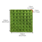 Wall Hanging Planting Bags Garden Vertical Planter Multi Pocket For  Wall-mounted Gardening Flower Outdoor Indoor Growing Pots