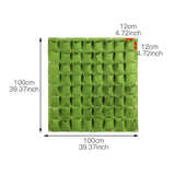 Wall Hanging Planting Bags Garden Vertical Planter Multi Pocket For  Wall-mounted Gardening Flower Outdoor Indoor Growing Pots