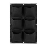 Wall Hanging Planting Bags Garden Vertical Planter Multi Pocket For  Wall-mounted Gardening Flower Outdoor Indoor Growing Pots