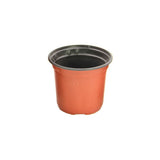 10pcs/Lot Flower Pot Plastic Plant Pot Desktop Potted Green Plant Garden Nursery Flowerpot Home Decor Planter Garden Pots